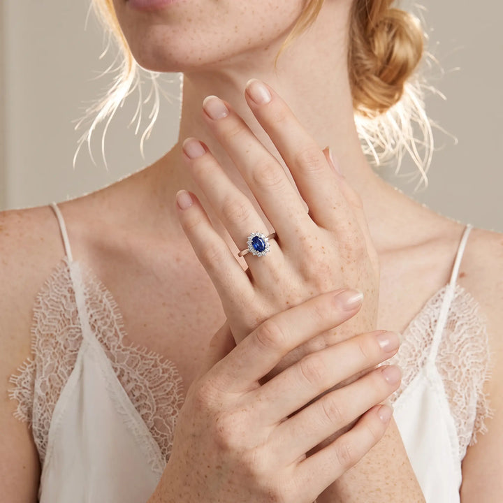 Blue Sapphire Engagement Rings