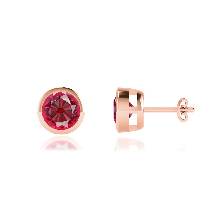 Tyme-bezel-ruby-stud-earrings-