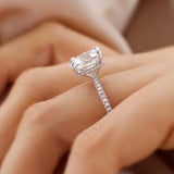 UPGRADE - Add A Diamond Hidden Halo Lily Arkwright