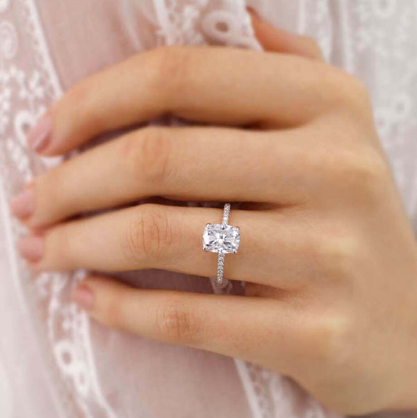 Mined Diamond Alternatives for Engagement Rings