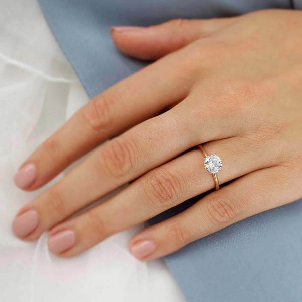 How To Care Your Moissanite Engagement Ring – Lily Arkwright