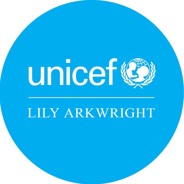 Lilyu Arkwright supports UNICEF this black friday