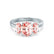 EVERDEEN - Oval Champagne Sapphire 950 Platinum Trilogy Ring Engagement Ring Lily Arkwright