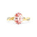 EDEN - Oval Champagne Sapphire & Diamond 18k Yellow Gold Vine Solitaire Ring Engagement Ring Lily Arkwright