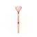 LULU - Elongated Cushion Champagne Sapphire 18k Rose Gold Petite Solitaire Ring Engagement Ring Lily Arkwright