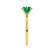 LULU - Radiant Emerald 18k Yellow Gold Petite Solitaire Engagement Ring Lily Arkwright