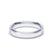 - Oval Profile Satin Wedding Ring 9k White Gold Wedding Bands Lily Arkwright
