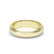 - D Shape Profile Satin Polish Wedding Ring 9k Yellow Gold Wedding Bands Lily Arkwright