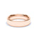 - Oval Profile Wedding Ring 18k Rose Gold Wedding Bands Lily Arkwright