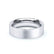 - Flat Court Profile Satin Polish Wedding Band 9k White Gold Wedding Bands Lily Arkwright