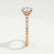 ALLURE - Oval Lab Diamond 18k Rose Gold Scatter Ring