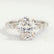 ALLURE - Oval Lab Diamond Platinum Scatter Ring