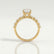 ALLURE - Oval Lab Diamond 18k Yellow Gold Scatter Ring