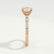 ALLURE - Round Lab Diamond 18k Rose Gold Scatter Ring