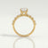 ALLURE - Round Lab Diamond 18k Yellow Gold Scatter Ring