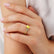 ALYA - Oval Yellow Sapphire Starburst Cluster Shoulder Set Engagement Ring 18k Yellow Gold