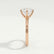 ANNORA - Round Lab Diamond 18k Rose Gold Twist Solitaire Ring