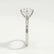 ANNORA - Round Lab Diamond 18k White Gold Twist Solitaire Ring