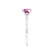 ALLURE - Round Pink Sapphire Solitaire Engagement Ring 950 Platinum