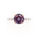 ALLURE - Round Alexandrite Solitaire Engagement Ring 18k Rose Gold
