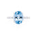 ALLURE - Oval Aqua Spinel Solitaire Engagement Ring 950 Platinum
