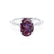 ALLURE - Oval Alexandrite Solitaire Engagement Ring 950 Platinum