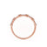 ALTAIR - Lab Diamond Baguette Statement Eternity 18k Rose Gold Eternity Lily Arkwright