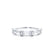 ALTAIR - Lab Diamond Baguette Statement Eternity 18k White Gold Eternity Lily Arkwright