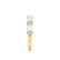 ALTAIR - Lab Diamond Baguette Statement Eternity 18k Yellow Gold Eternity Lily Arkwright