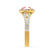AMELIA - Lab Grown Champagne Sapphire & Diamond 18k Yellow Gold Halo Ring Engagement Ring Lily Arkwright