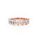 ARA - Lab Diamond Marquise Statement Eternity 18k Rose Gold Eternity Lily Arkwright