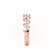 ARA - Lab Diamond Marquise Statement Eternity 18k Rose Gold Eternity Lily Arkwright