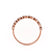 ARA - Lab Diamond Marquise Statement Eternity 18k Rose Gold Eternity Lily Arkwright