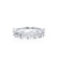 ARA - Lab Diamond Marquise Statement Eternity 18k White Gold Eternity Lily Arkwright
