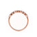 ARIEL - Lab Diamond Statement Eternity 18k Rose Gold Eternity Lily Arkwright