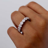 NADIA - 18k White Gold Statement Eternity Eternity Lily Arkwright