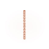AUSHA - Bubble & Bead Stacking Eternity Band 18k Rose Gold Lily Arkwright