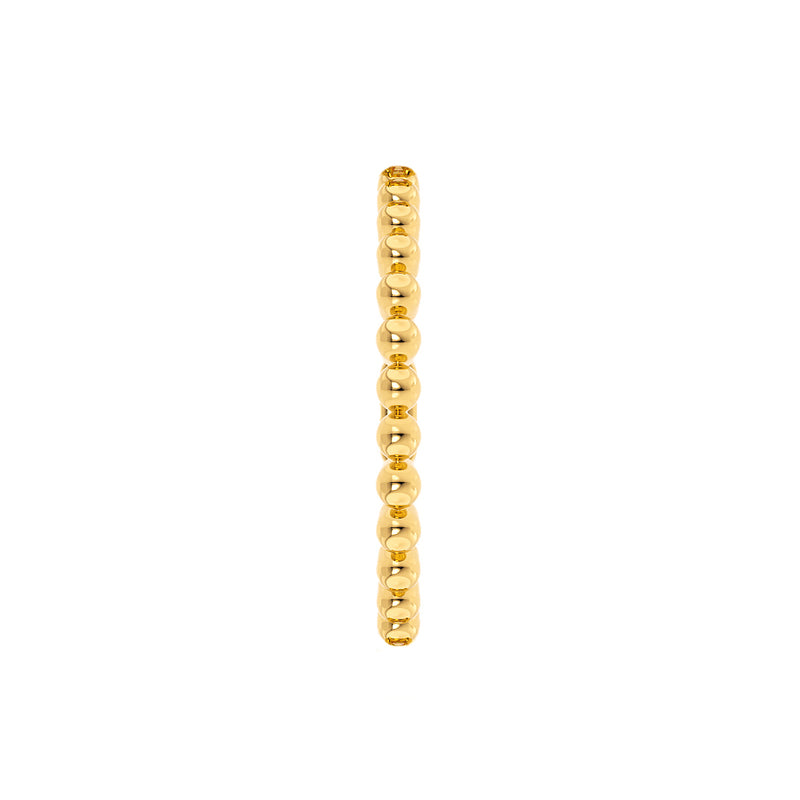 AUSHA - Bubble & Bead Stacking Eternity Band 18k Yellow Gold Lily Arkwright