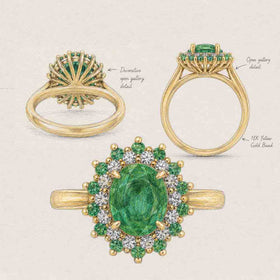 Create Your perfect Bespoke Engagement Ring with Lily Arkwright