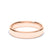 - Bevelled Edge Profile Wedding Band 9k Rose Gold Wedding Bands Lily Arkwright