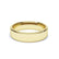- Bevelled Edge Profile Wedding Band 9k Yellow Gold Wedding Bands Lily Arkwright