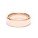 - Bevelled Edge Profile Wedding Band 9k Rose Gold Wedding Bands Lily Arkwright