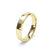 - Bevelled Edge Profile Wedding Band 9k Yellow Gold Wedding Bands Lily Arkwright