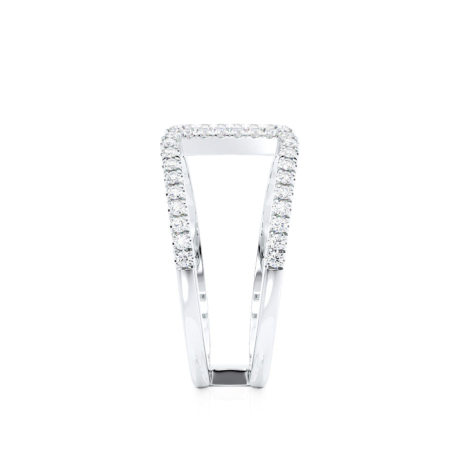 BRIAR - Lab Diamond Statement Eternity 950 Platinum – Lily Arkwright