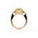 CARMELLA - Oval Fancy Yellow Lab Diamond Trilogy Engagement Ring Inspired by Carmen Montero Mundt