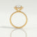 CASEADA - Cushion Lab Diamond 18k Yellow Gold Halo