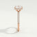 COCO - Cushion Cut Lab Diamond 18k Rose Gold Petite Hidden Halo Triple Pavé