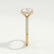 COCO - Cushion Cut Lab Diamond 18k Yellow Gold Petite Hidden Halo Triple Pavé