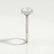 COCO - Elongated Cushion Cut Lab Diamond 18k White Gold Petite Hidden Halo Triple Pavé