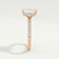 COCO - Emerald Lab Diamond & Diamond 18k Rose Gold Hidden Halo Triple Pavé Ring